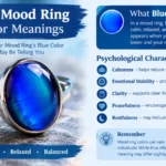 blue mood ring color meanings