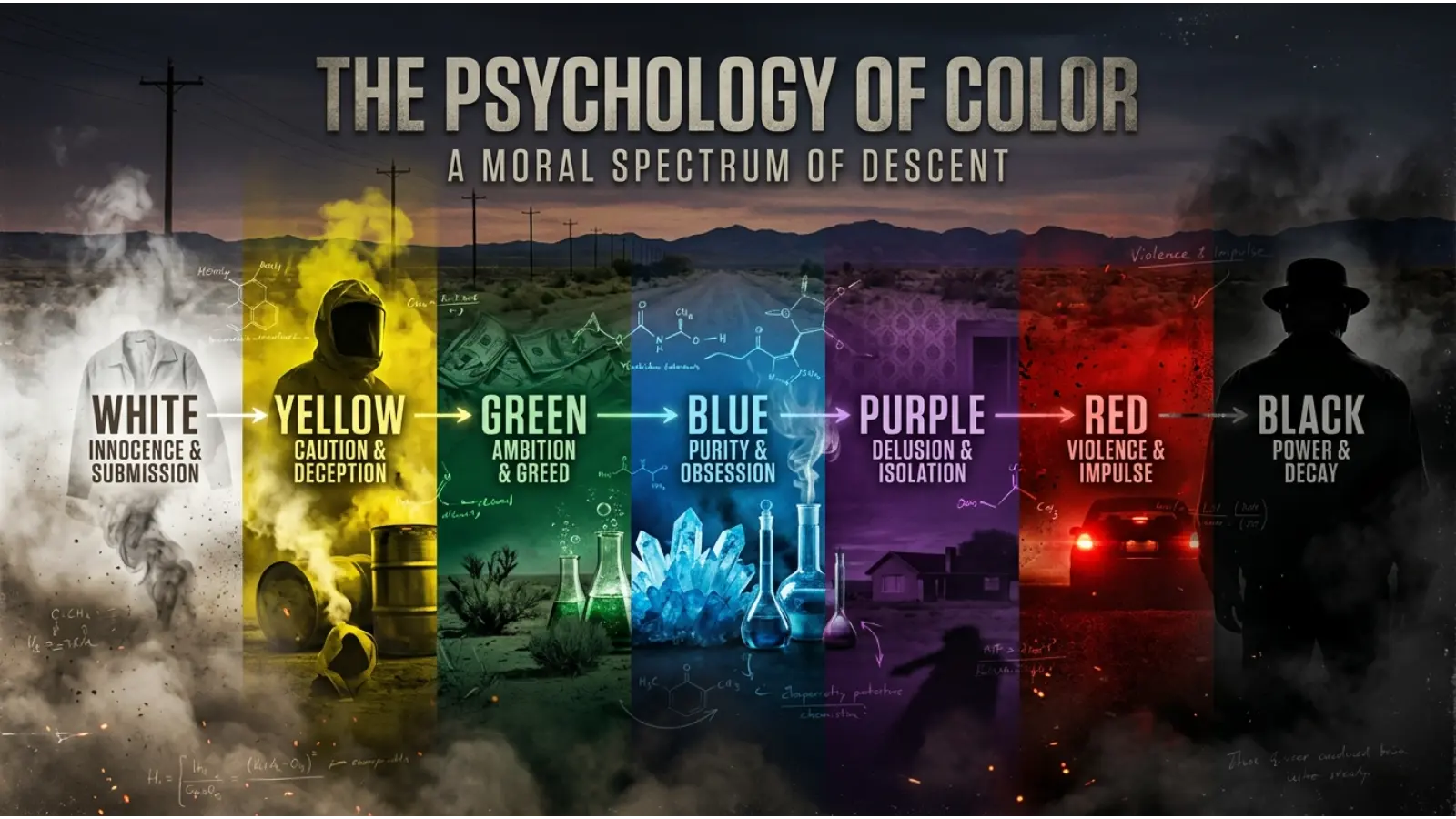Psychological Characteristics of the Color Color Meanings in Breaking Bad
