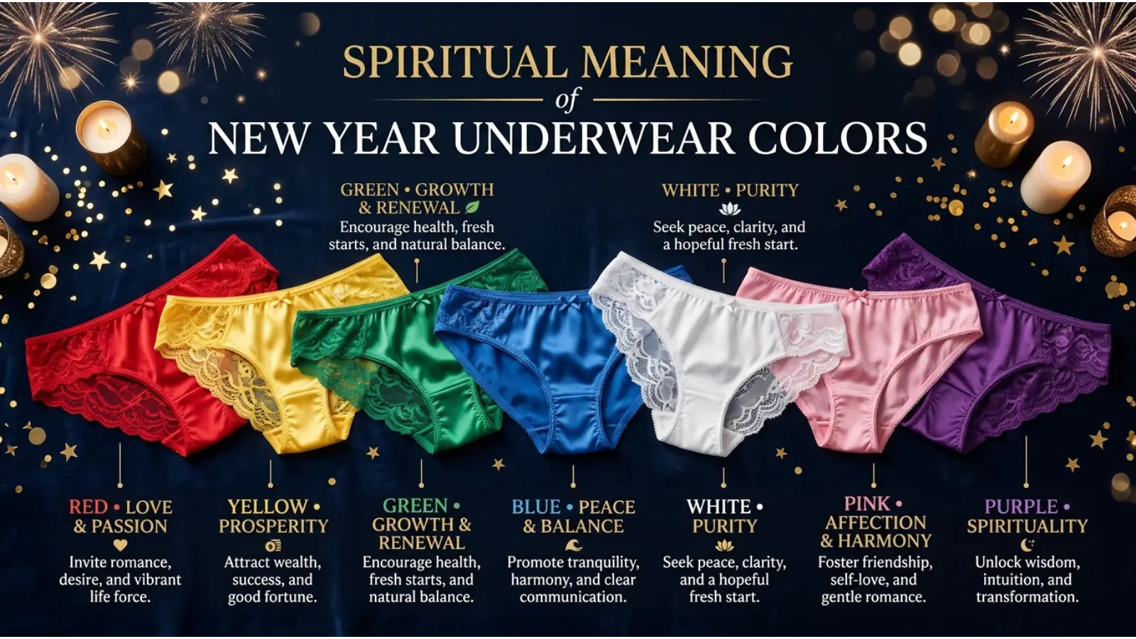 Spiritual Meaning of New Year Underwear Colors